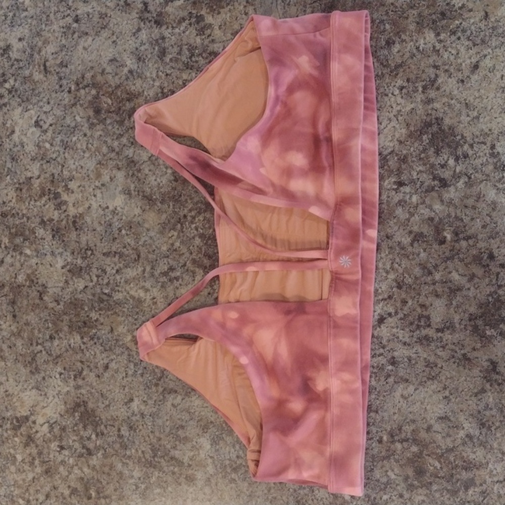 Athleta Pink Sports Bra - Picture 2 of 5